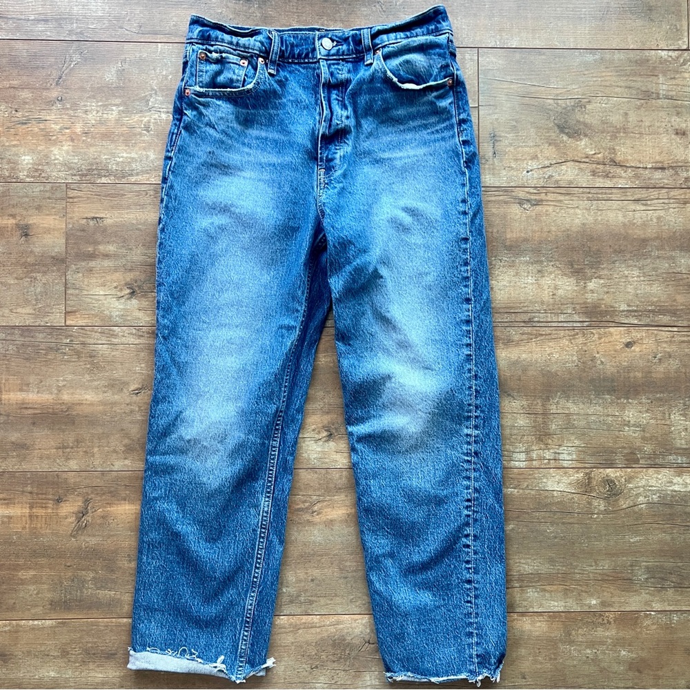 GAP Women's Straight Leg Jeans - Blue
